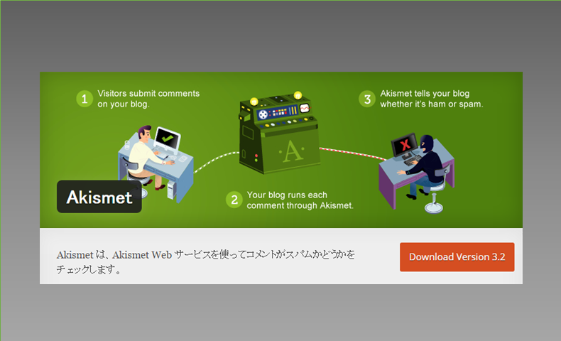プラグインakismetの使い方 Apiキー取得方法 Wd Labo